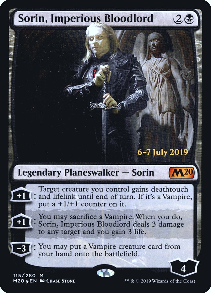 Sorin, Imperious Bloodlord  [Core Set 2020 Prerelease Promos] | Spectrum Games