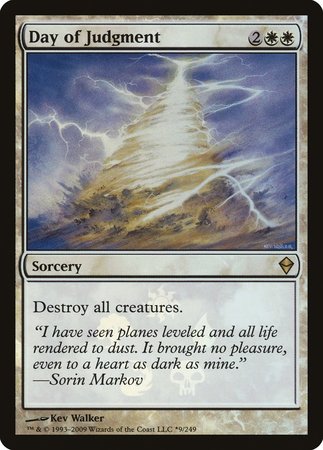 Day of Judgment [Zendikar Promos] | Spectrum Games