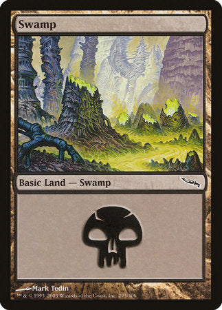 Swamp (295) [Mirrodin] | Spectrum Games