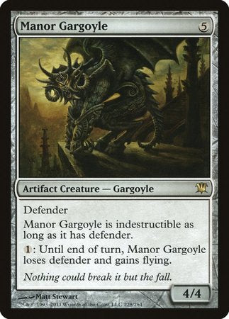 Manor Gargoyle [Innistrad] | Spectrum Games