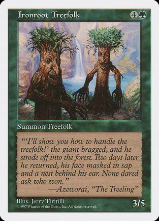 Ironroot Treefolk [Fifth Edition] | Spectrum Games