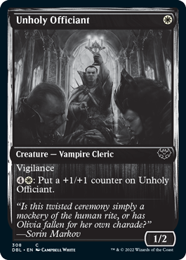 Unholy Officiant [Innistrad: Double Feature] | Spectrum Games