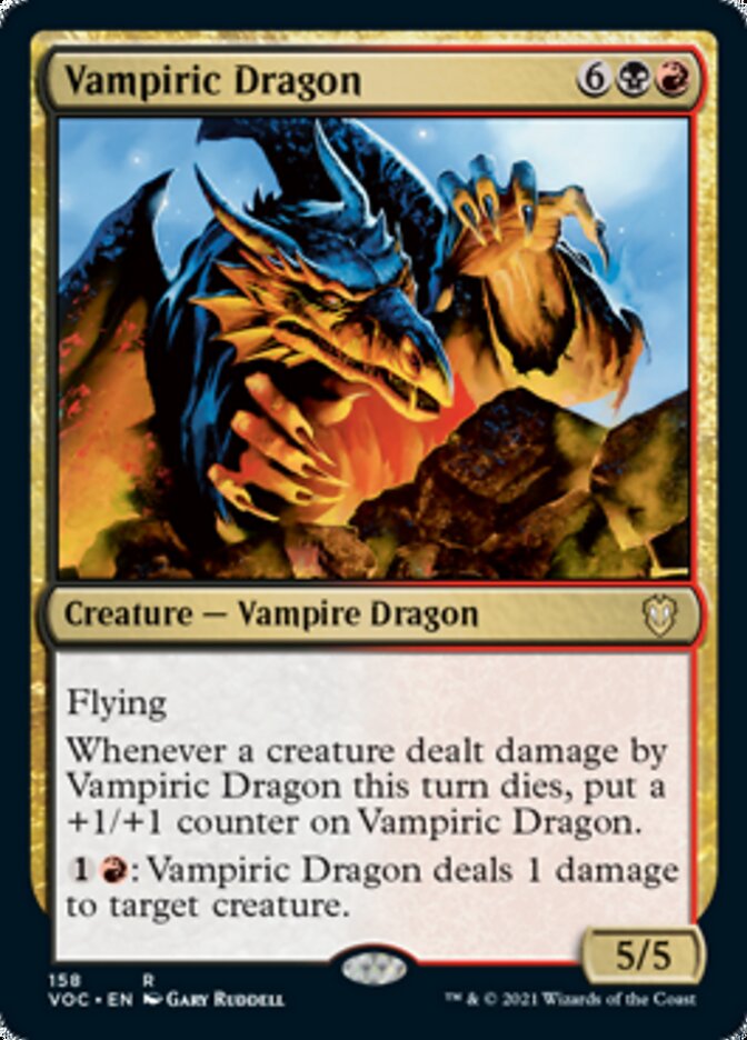 Vampiric Dragon [Innistrad: Crimson Vow Commander] | Spectrum Games