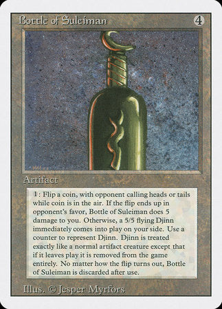 Bottle of Suleiman [Revised Edition] | Spectrum Games