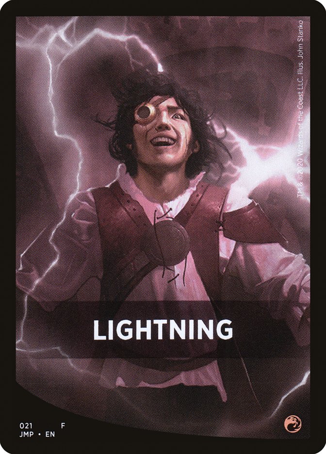 Lightning Theme Card [Jumpstart Front Cards] | Spectrum Games