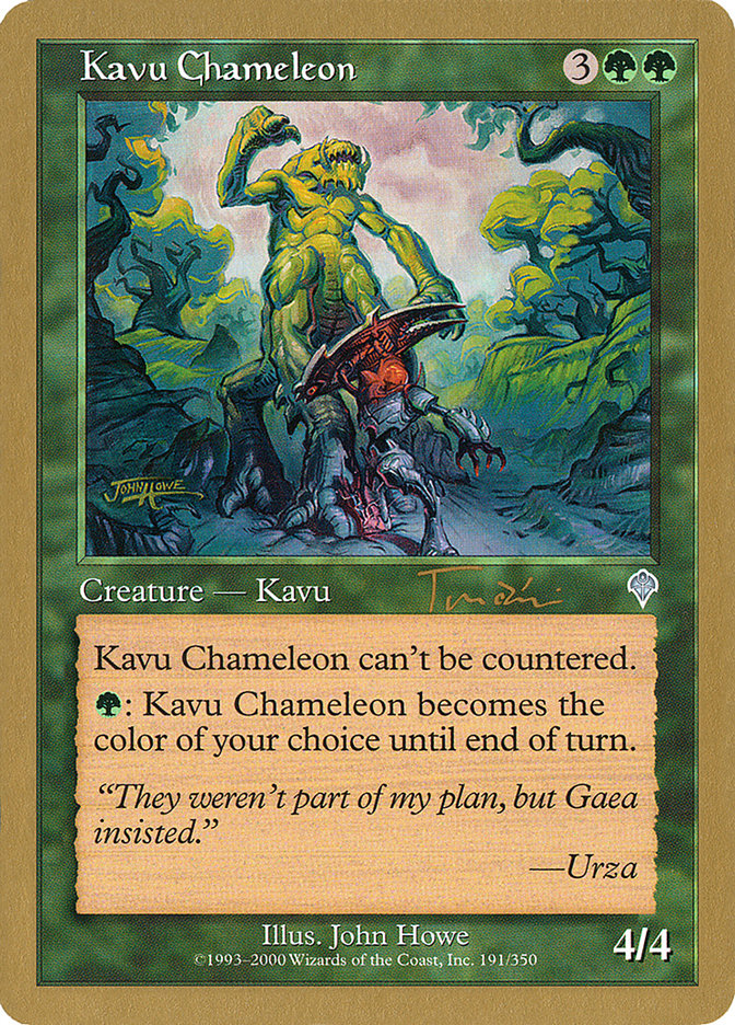 Kavu Chameleon (Jan Tomcani) [World Championship Decks 2001] | Spectrum Games