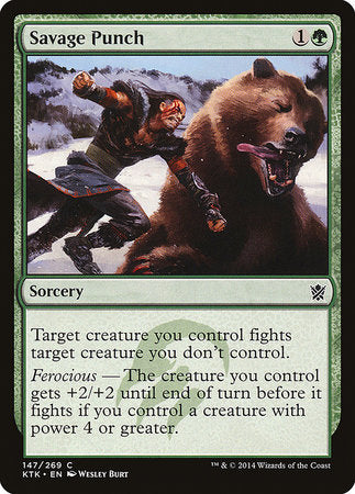 Savage Punch [Khans of Tarkir] | Spectrum Games