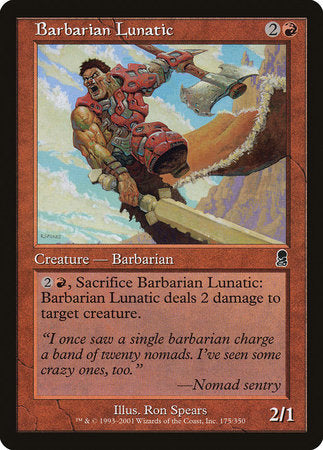 Barbarian Lunatic [Odyssey] | Spectrum Games