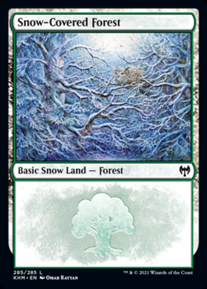 Snow-Covered Forest (285) [Kaldheim] | Spectrum Games
