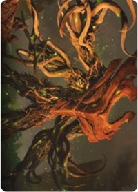 Ashaya, Soul of the Wild Art Card [Zendikar Rising Art Series] | Spectrum Games