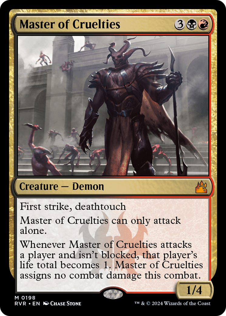 Master of Cruelties [Ravnica Remastered] | Spectrum Games