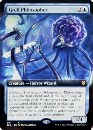 Grell Philosopher (Extended Art) [Commander Legends: Battle for Baldur's Gate] | Spectrum Games
