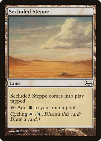 Secluded Steppe [Duel Decks: Divine vs. Demonic] | Spectrum Games