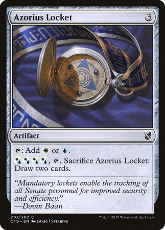 Azorius Locket [Commander 2019] | Spectrum Games