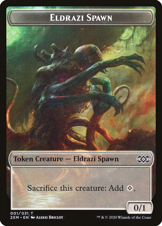 Eldrazi Spawn Token [Double Masters] | Spectrum Games