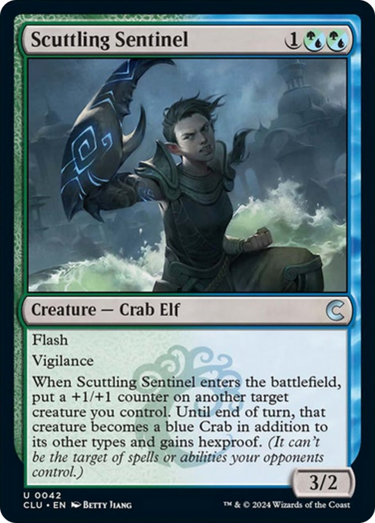 Scuttling Sentinel [Ravnica: Clue Edition] | Spectrum Games
