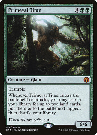 Primeval Titan [Iconic Masters] | Spectrum Games