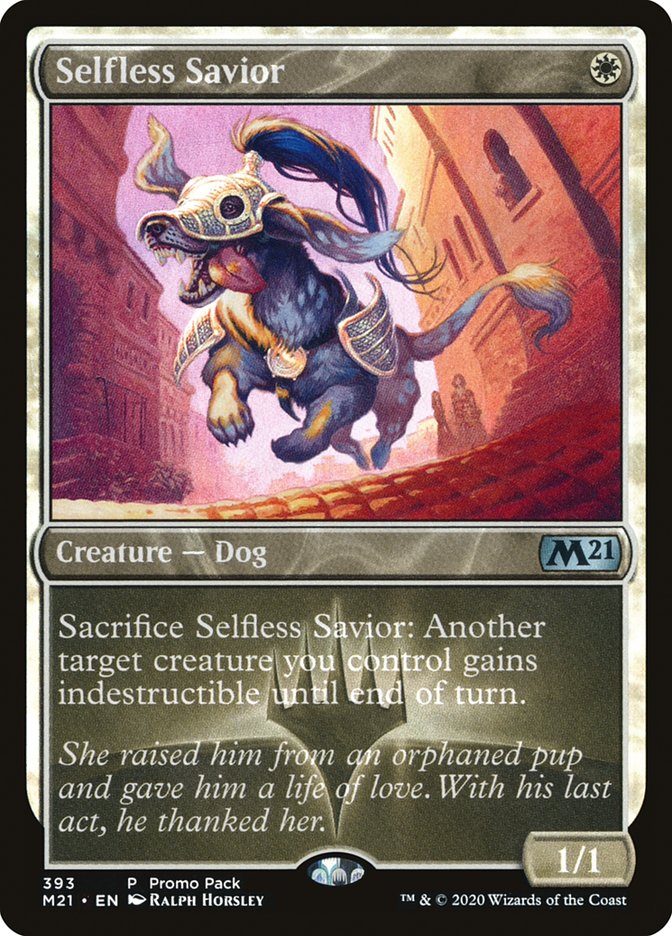 Selfless Savior (Promo Pack) [Core Set 2021 Promos] | Spectrum Games