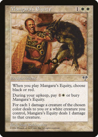 Mangara's Equity [Mirage] | Spectrum Games
