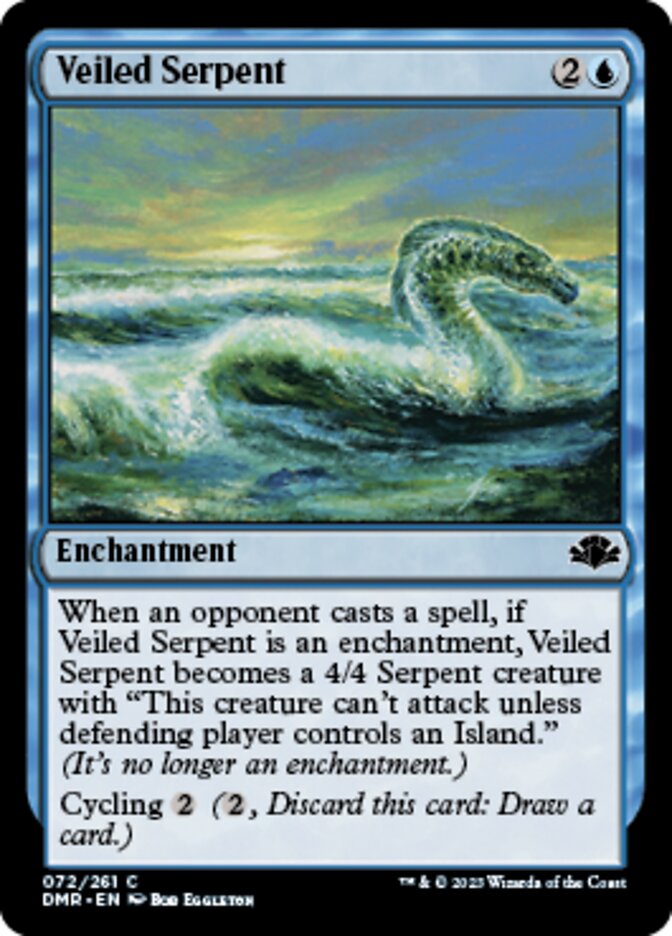 Veiled Serpent [Dominaria Remastered] | Spectrum Games