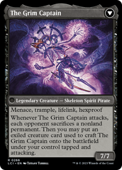 Throne of the Grim Captain // The Grim Captain [The Lost Caverns of Ixalan Prerelease Cards] | Spectrum Games