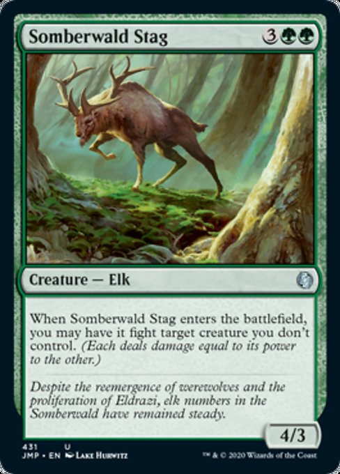 Somberwald Stag [Jumpstart] | Spectrum Games