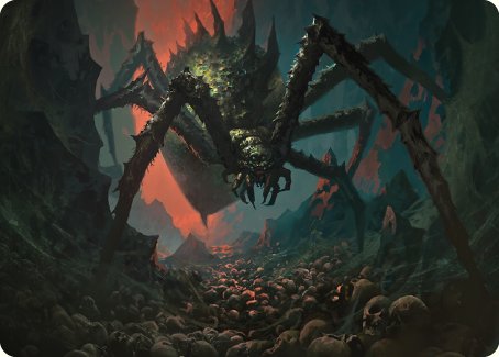 Shelob, Child of Ungoliant Art Card [The Lord of the Rings: Tales of Middle-earth Art Series] | Spectrum Games