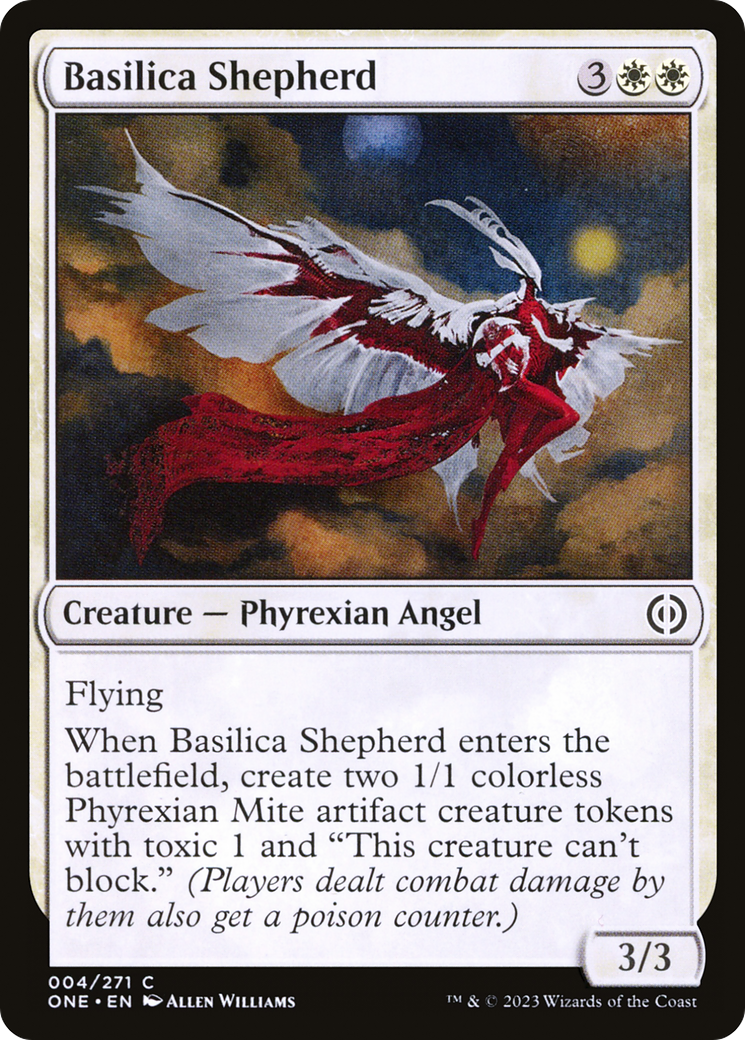 Basilica Shepherd [Phyrexia: All Will Be One] | Spectrum Games