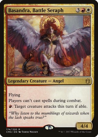 Basandra, Battle Seraph [Commander Anthology] | Spectrum Games