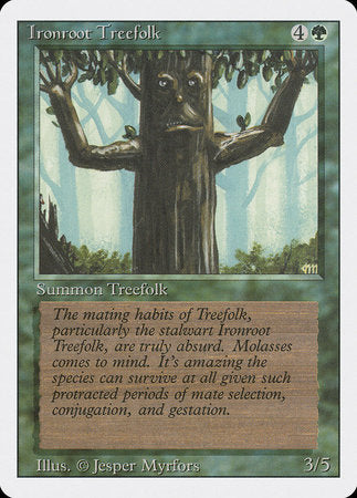 Ironroot Treefolk [Revised Edition] | Spectrum Games