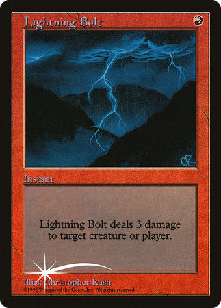 Lightning Bolt [Judge Gift Cards 1998] | Spectrum Games