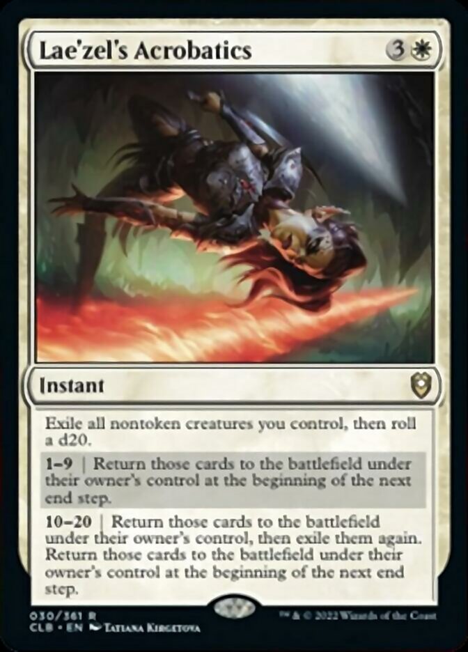 Lae'zel's Acrobatics [Commander Legends: Battle for Baldur's Gate] | Spectrum Games