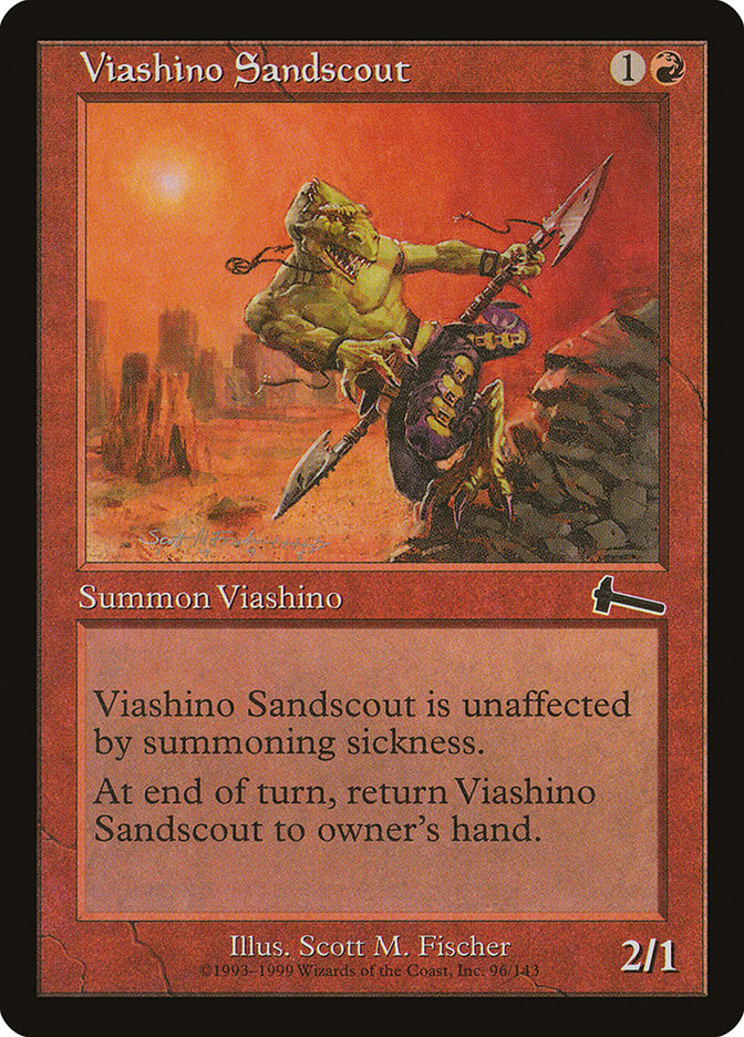 Viashino Sandscout [Urza's Legacy] | Spectrum Games