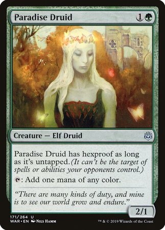 Paradise Druid [War of the Spark] | Spectrum Games