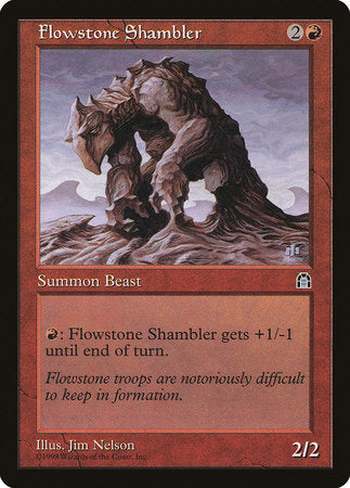 Flowstone Shambler [Stronghold] | Spectrum Games