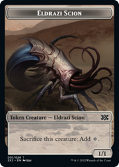 Saproling // Eldrazi Scion Double-sided Token [Double Masters 2022 Tokens] | Spectrum Games