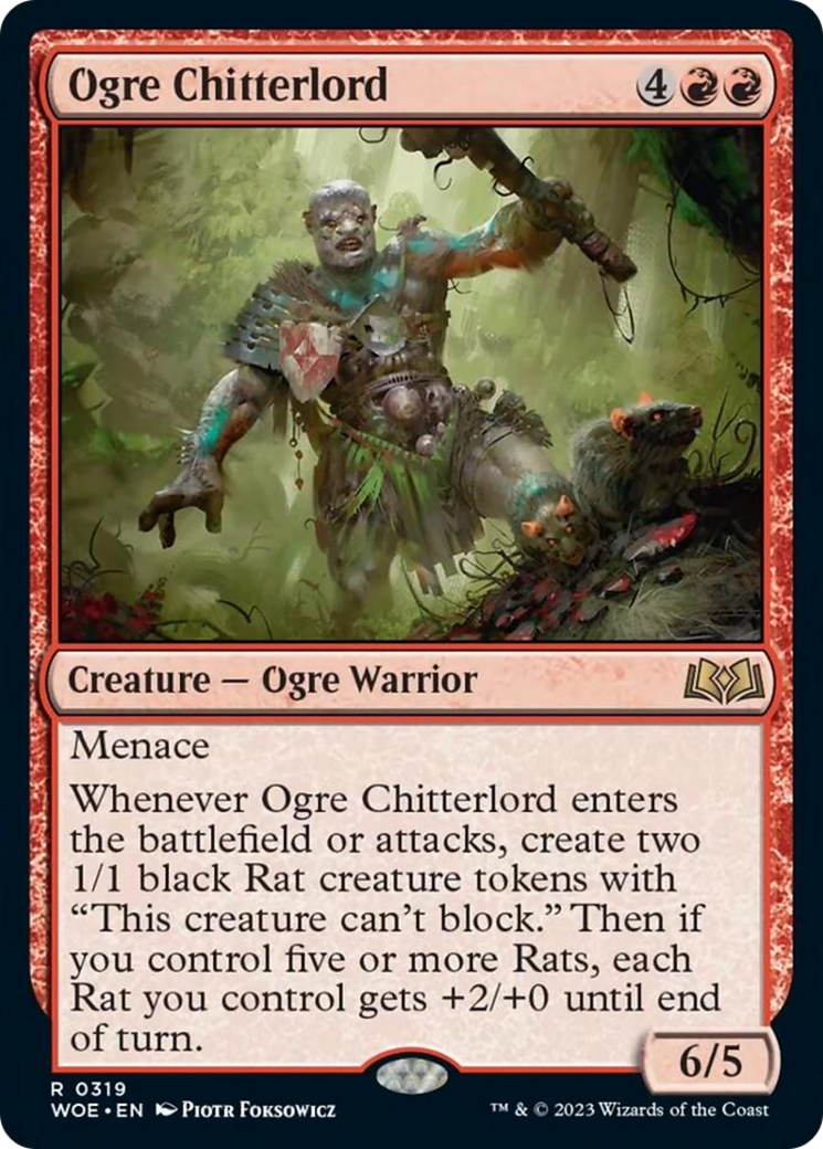 Ogre Chitterlord [Wilds of Eldraine] | Spectrum Games