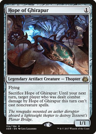Hope of Ghirapur [Aether Revolt] | Spectrum Games
