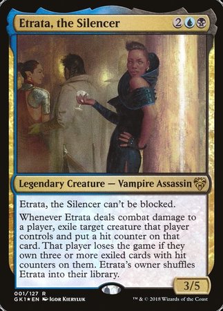 Etrata, the Silencer [GRN Guild Kit] | Spectrum Games