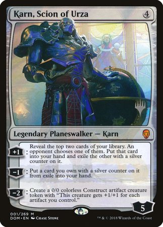 Karn, Scion of Urza [Dominaria Promos] | Spectrum Games