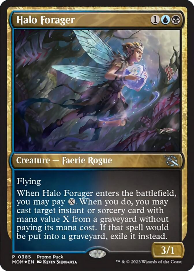 Halo Forager (Promo Pack) [March of the Machine Promos] | Spectrum Games