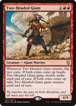 Two-Headed Giant [Dominaria] | Spectrum Games