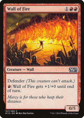 Wall of Fire [Magic 2015] | Spectrum Games