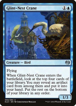 Glint-Nest Crane [Kaladesh] | Spectrum Games