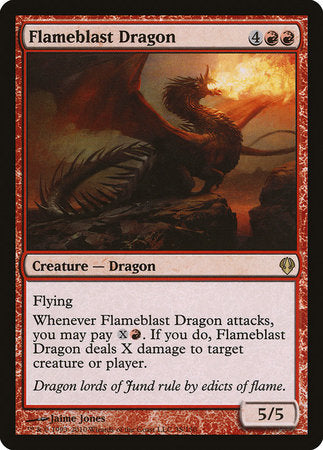 Flameblast Dragon [Archenemy] | Spectrum Games