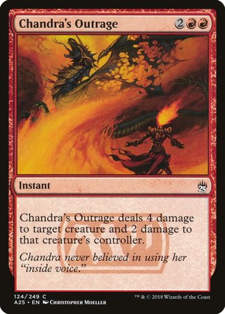 Chandra's Outrage [Masters 25] | Spectrum Games