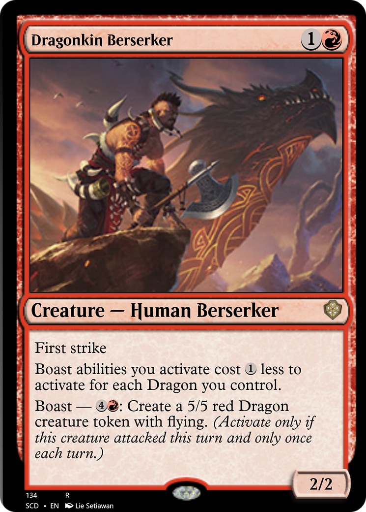 Dragonkin Berserker [Starter Commander Decks] | Spectrum Games