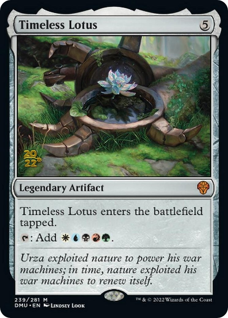 Timeless Lotus [Dominaria United Prerelease Promos] | Spectrum Games