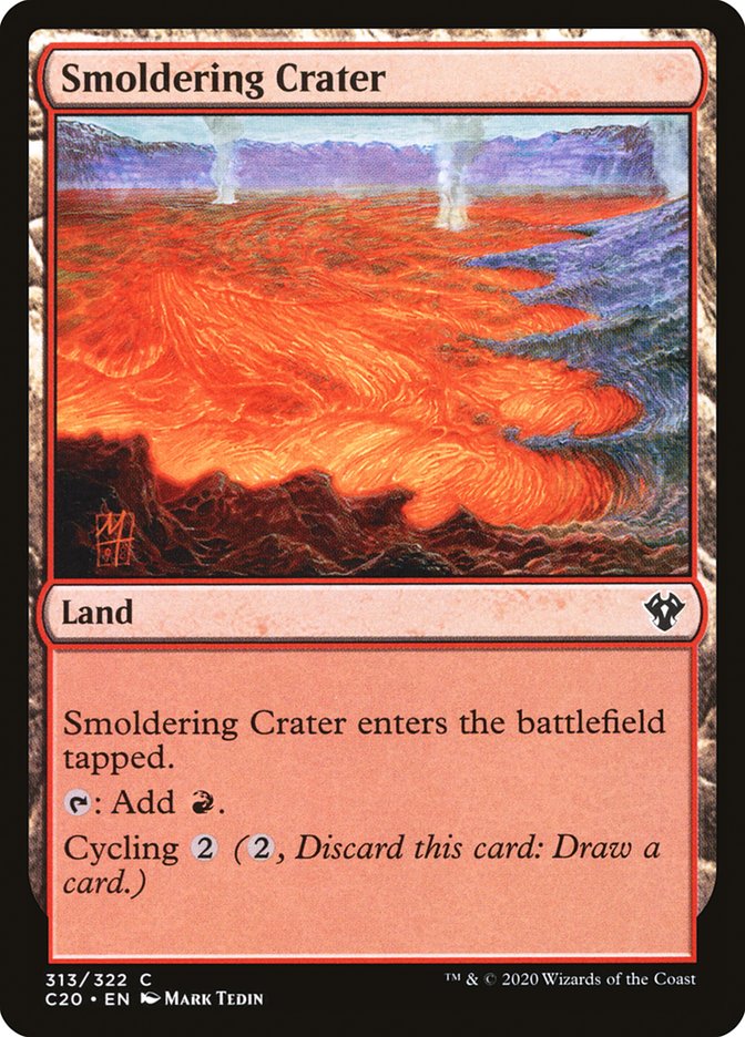 Smoldering Crater [Commander 2020] | Spectrum Games