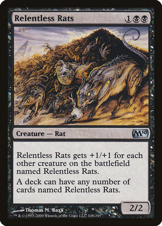 Relentless Rats [Magic 2010] | Spectrum Games